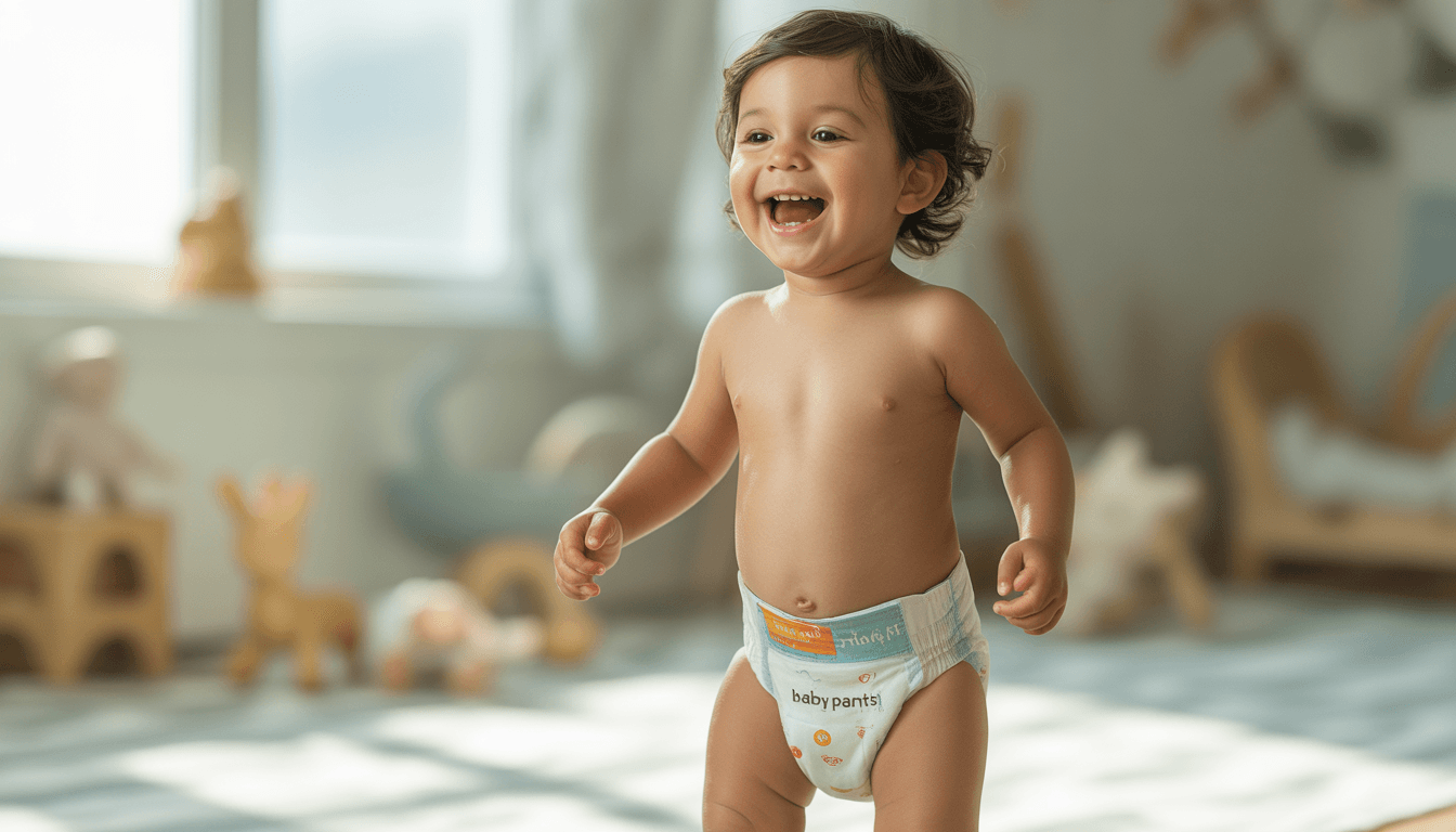 🚀 Ново в „Смехурко“: Вече и размер 9! Пълна свобода и 12 часа защита с Pampers Baby Dry Pants